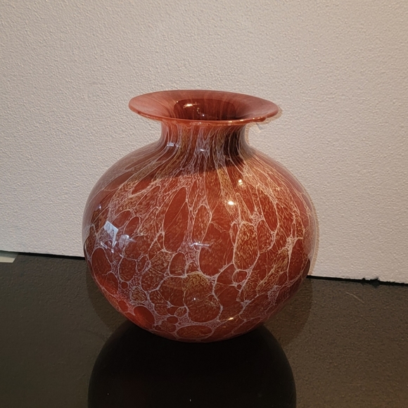 MAESTRI VETRAI AZZURRA ART GLASS 10x10" MADE IN ITALY STAMPED - Picture 11 of 14